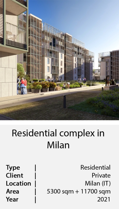 Residential complex in Milan